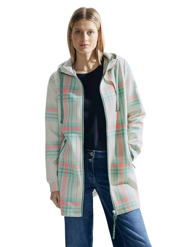 Cecil Women's B100996 Jacket, raw salvia Green, L