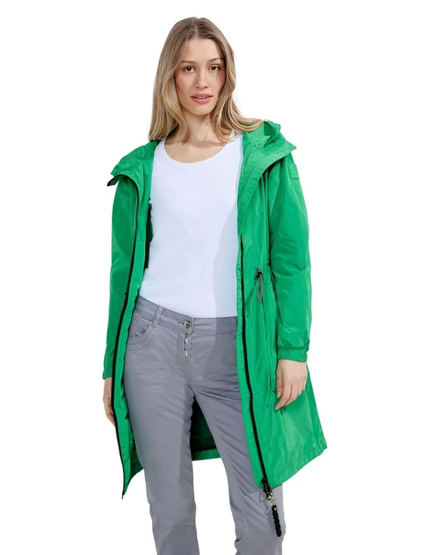 Cecil Women's B100989 Jacket, Grass Green, M