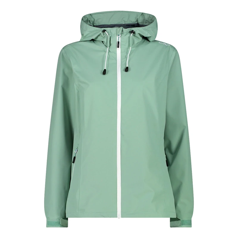 CMP WOMENS JACKET FIX HOOD, JADE, XXS