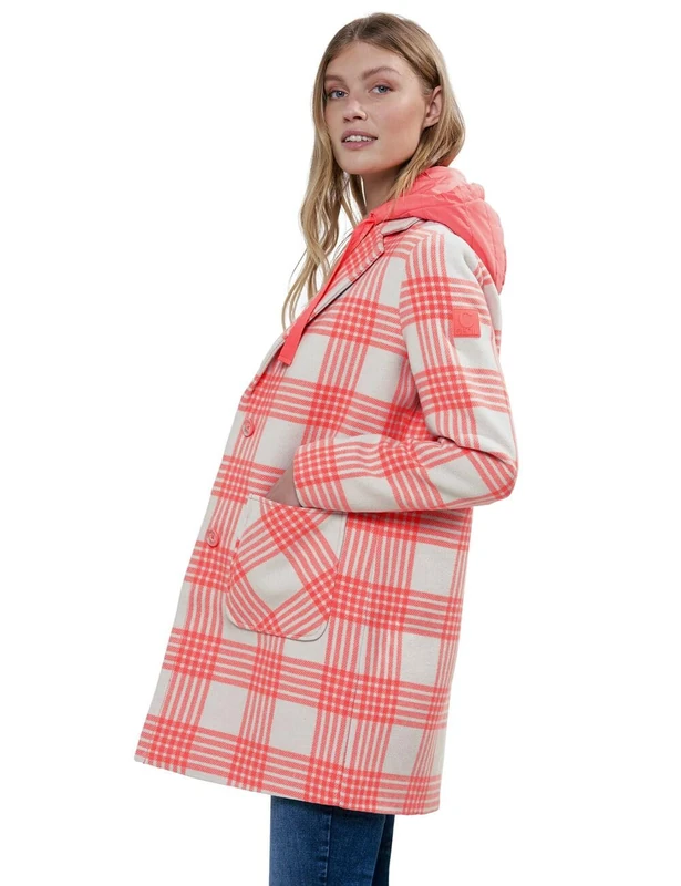 Cecil Women's B100983 Jacket, Vibrant Coral, 22