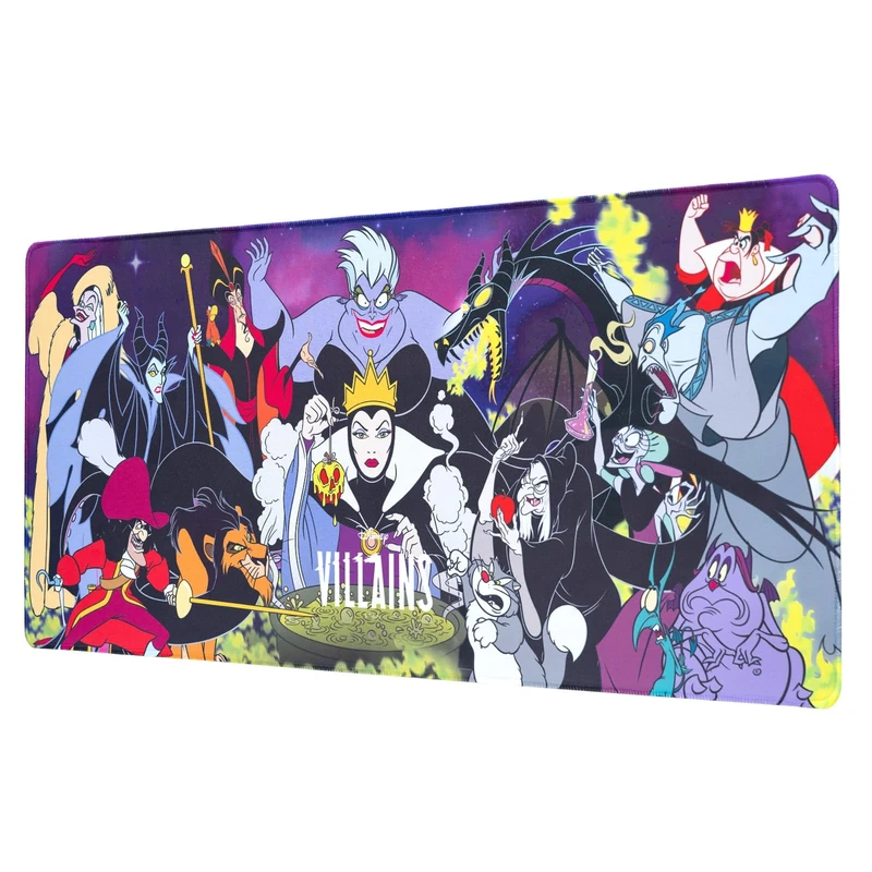 Grupo Erik XXL Mouse Pad - Villains Disney Gifts | Gaming Desk Mat 31.5 x 13.8 inches, Non-Slip Rubber Keyboard & Mouse Mat Large | Gaming Gifts Gamer