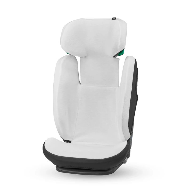 Maxi-Cosi Organic Cotton Summer Cover for RodiFix S i-Size, Child Car Seat Cover, Breathable and Moisture-Absorbing Material, Machine Washable, Sustainable Cotton, Natural White