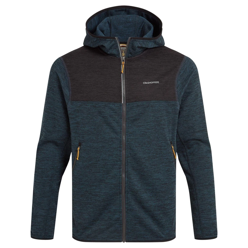 Craghoppers Mens Travos Full Zip Fleece Top (XXL) (Blue Stone Marl)