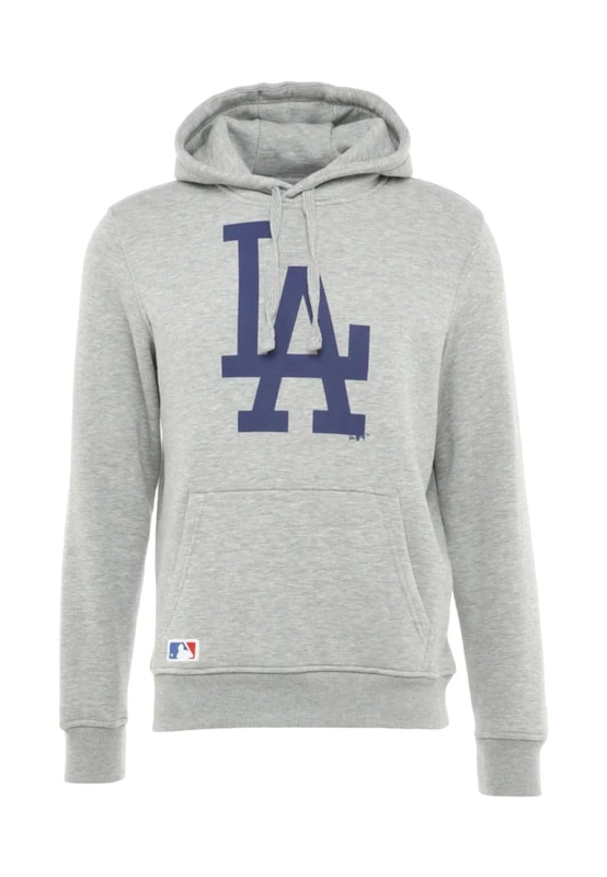 New Era Nos MLB Regular Hoody Losdod Hgrnvy Sweatshirt Unisex Adult Grey - Image 1