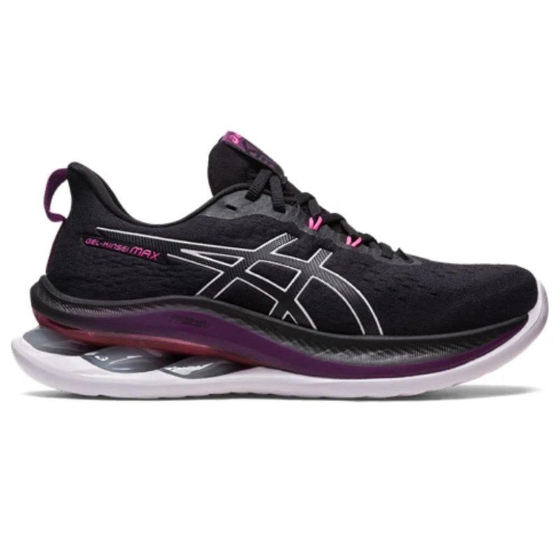 ASICS 1012B512-001 Gel-Kinsei MAX Women Black/Lilac HINT UK 4 - Image 1