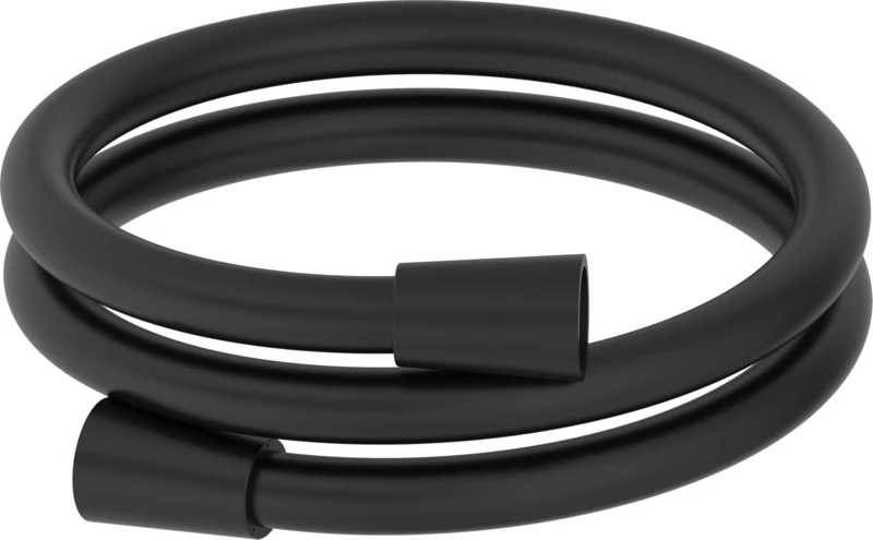 Jacob Delafon E75206-BL HORS Collection Universal Shower Hose-Smooth Anti-Kink-Length 1.60 m-Rotating nut-with Seals-Matte Black finish-E75206-BL