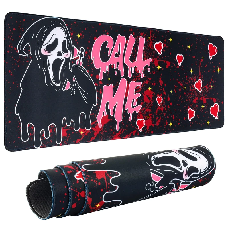 JINJIASC Mouse Mat Large Gaming Mouse Pad 800x300 Desk Mat for Office Desk Pad, Anti-Skid Rubber Base, Soft, Comfortable and Durable (Black)