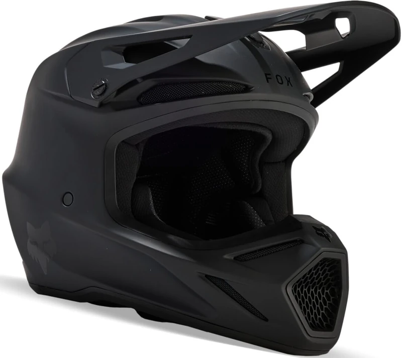 Fox V3 SOLID MATTE BLACK L HELMET