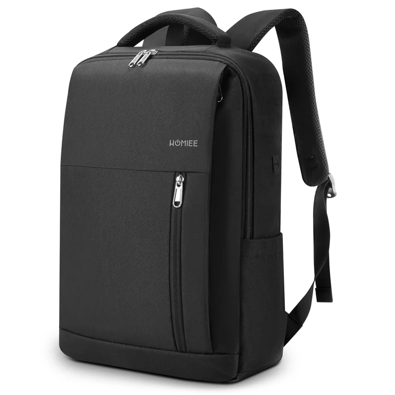 HOMIEE Laptop Travel Backpack 17.3 Inch,Business Laptop Bag Mens,Anti Theft Computer Backpack Rucksack Womens with Headphone Port Water-Resistant Daypack Gift for Work School Commuting