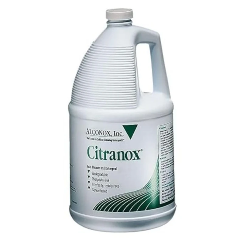 Alconox Citranox 1801 Liquid Acid Cleaner and Detergent, 4 x 1 gal. Bottles/Cs