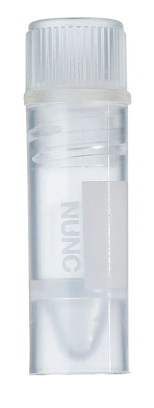 Thermo Scientific Nunc 366656 CryoTubes, Internal Thread/Conical/1.0 mL, 50/Bag