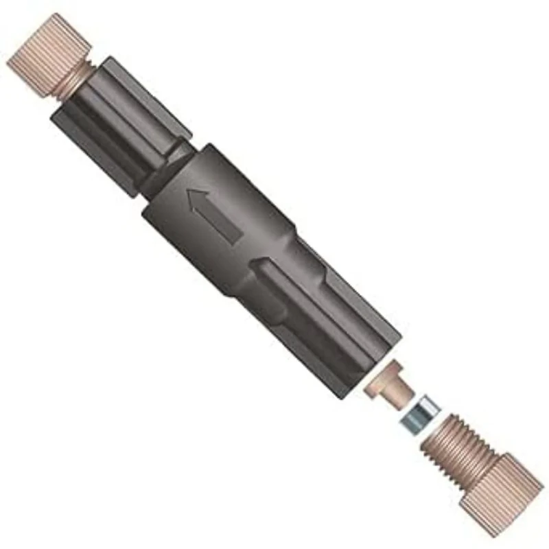 Idex Back Pressure Regulator Holder, PEEK, 1/16" OD Tubing, 1/EA