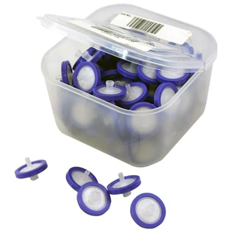 Kinesis KX Syringe Filter, PTFE, 25 mm dia, 0.22 µm, 100/pk