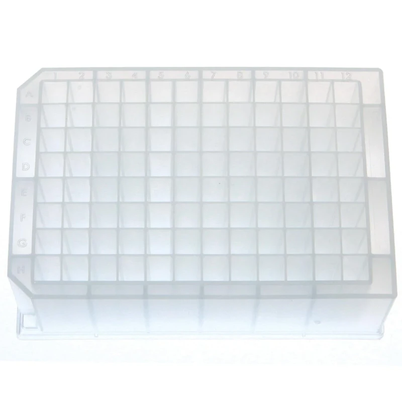 Kinesis KX 96-Well Microplate, Deep Well, Square, PP, 2 mL, 50/PK