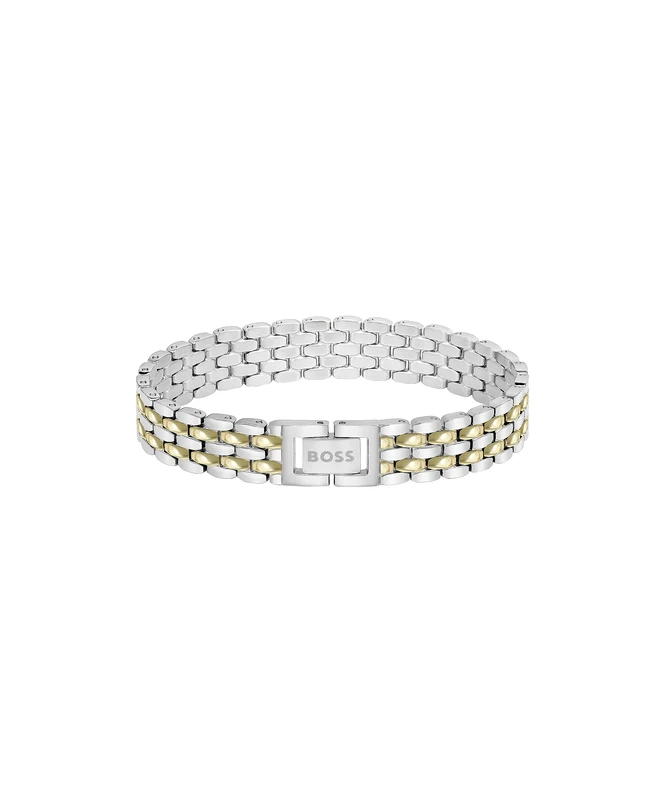 BOSS Jewelry Women's ISLA Collection Link Bracelet in Two-Tone - 1580517