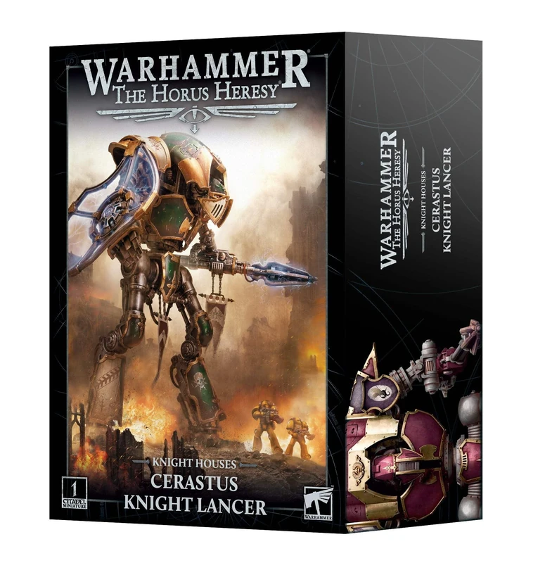 Games Workshop - Warhammer Horus Heresy/Warhammer 40,000: Cerastus Knight Lancer (2023),Black