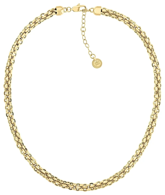 Tommy Hilfiger Jewelry Women's Chain Necklace in Yellow Gold - 2780840