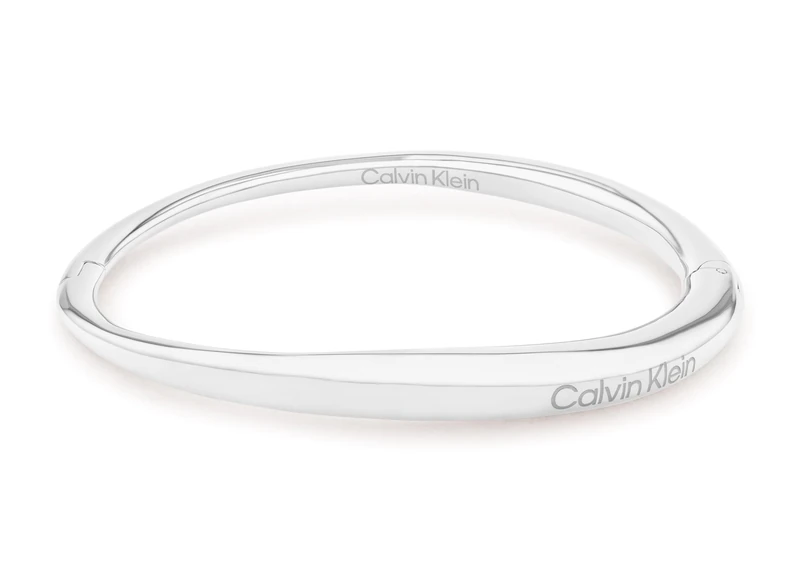 Calvin Klein Women's ELONGATED DROPS Collection Bangle Bracelet Stainless steel - 35000349