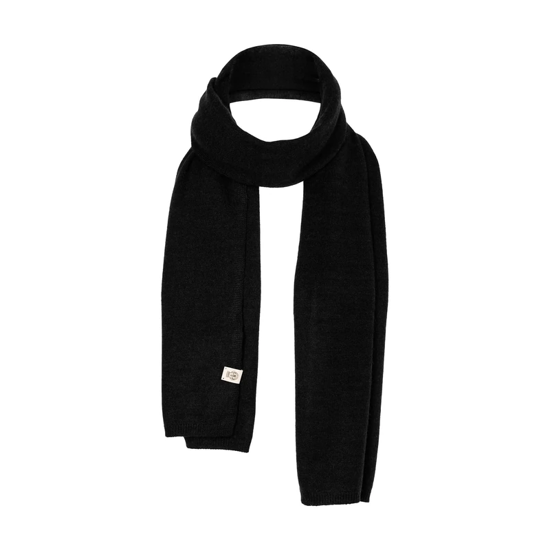 Roeckl Women's Pure Cashmere Scarf 40 x 180 cm Fashion, Black, One Size