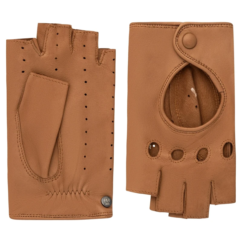 Roeckl Florence motorist gloves, saddlebrown, 6, Saddlebrown, 6
