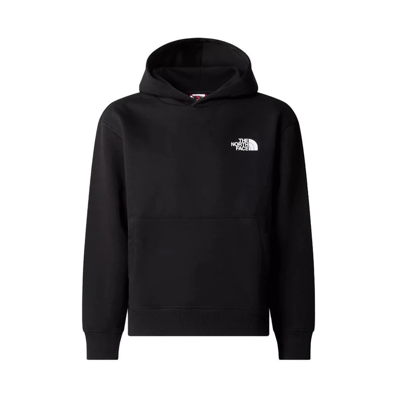 THE NORTH FACE Mountain Line Hooded Sweatshirt Tnf Black L