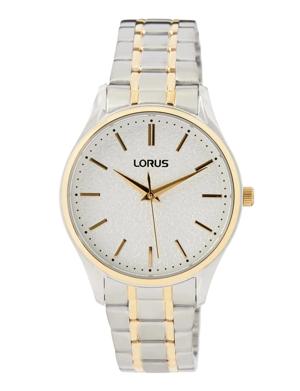 Lorus RG218WX9 Women's Analogue Quartz Watch with Metal Strap, Multicoloured