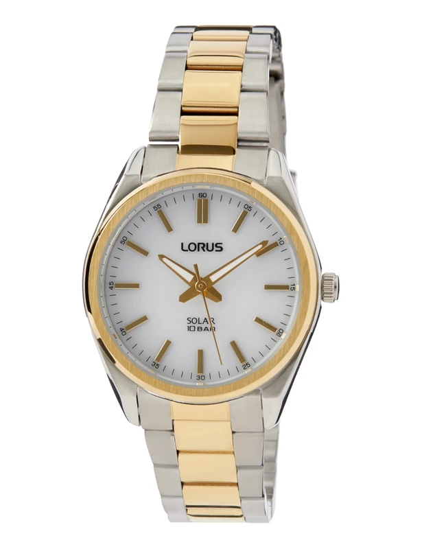 Lorus RY514AX9 Women's Analogue Quartz Watch with Metal Strap, Multicoloured