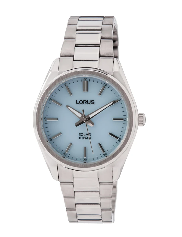 Lorus Women's Analogue Quartz Watch with Metal Strap, RY511AX9, Blue