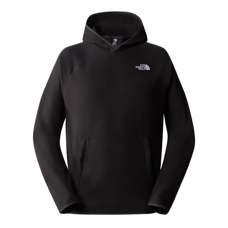 THE NORTH FACE 100 Glacier Hooded Sweatshirt Tnf Black L