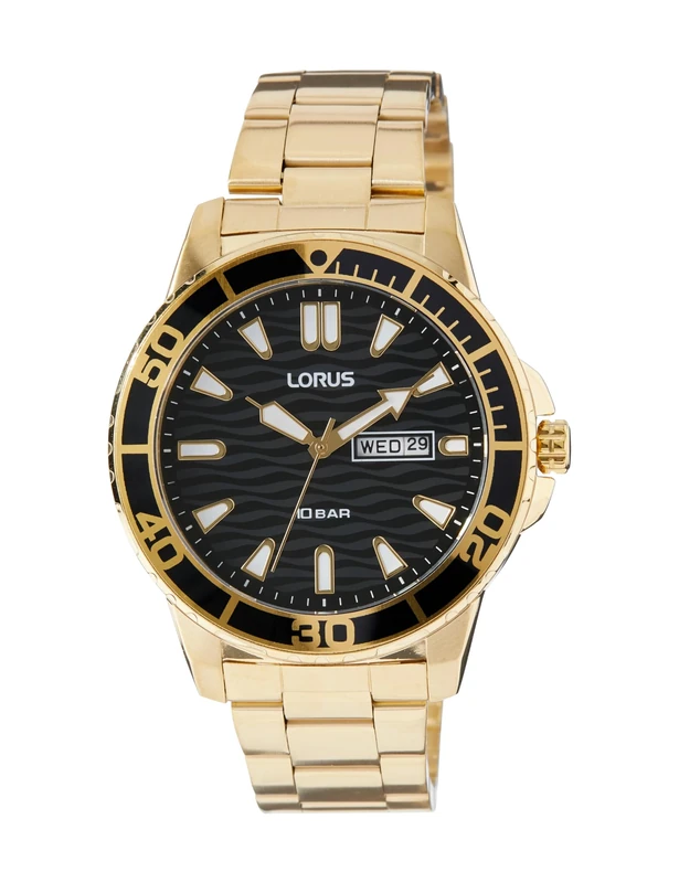 Lorus Men's Analogue Quartz Watch with Metal Strap, RH362AX9