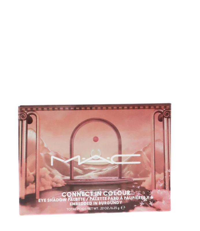 Connect In Colour Eye Shadow Palette - Embedded in Burgundy by MAC for Women - 0.22 oz Eye Shadow