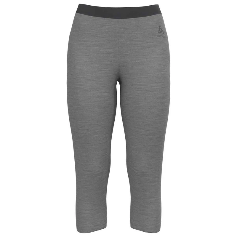 Odlo Women Functional underwear 3/4 pants MERINO 200, odlo steel grey melange, S