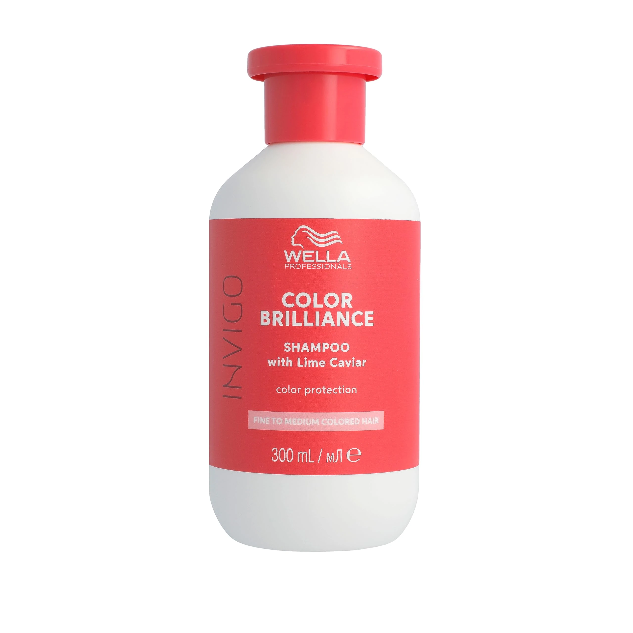 Wella Professionals Invigo Color Brilliance Color Protection Shampoo - Keeps Hair Colour Vibrant and Protected - Hair Care for Fine and Medium Hair 250ml