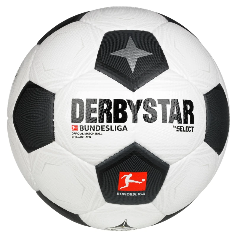 Derbystar Unisex - Adult Bundesliga Brillant APS Classic v23 Football, White, 5