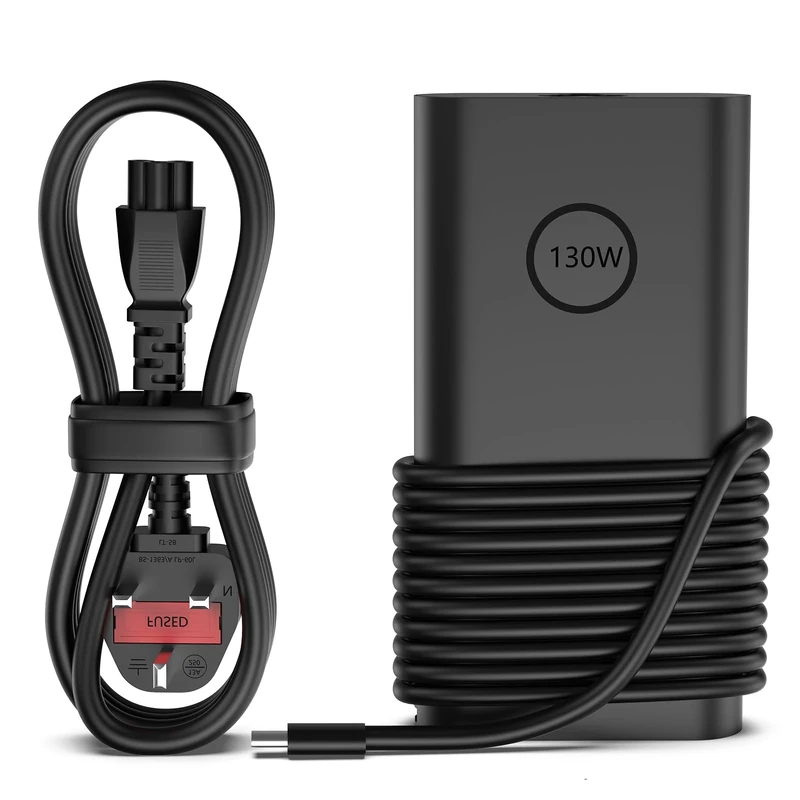 MAXPOR 130W USB C Laptop Charger for Dell XPS 15 17 9720 9520 9575 9500 9700 Precision 5560 5570 5750 5530 5550 3560 3561 3571 Latitude 7410 7310 7210 9410 9510 5420 AC Adapter Power Cord