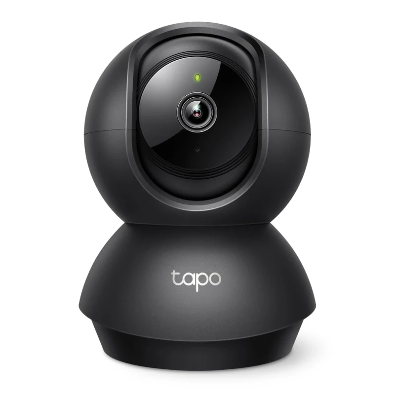 Tapo TP-Link 2K Pan/Tilt Indoor Security Camera for Baby Monitor, Pet Camera, Motion Detection & Tracking, 2-Way Audio, Cloud & SD Card Storage, Works w/Alexa & Google Home, Black, C211
