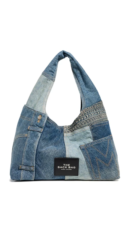 MARC JACOBS Women's The Sack Bag, Indigo Multi, 1x1x1