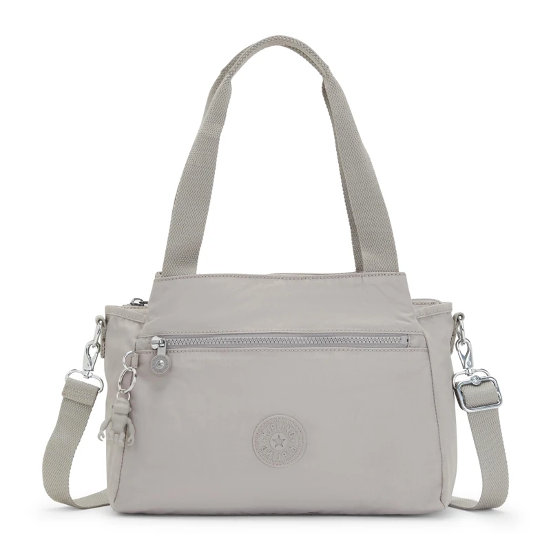 Kipling Elysia Medium shoulderbag, Shoulder Bags, Grey Gris (Grey)