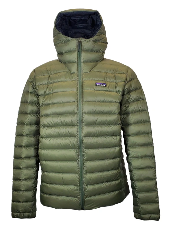 Patagonia Men's M's Down Sweater Hoody Outerwear, Basin Green, L