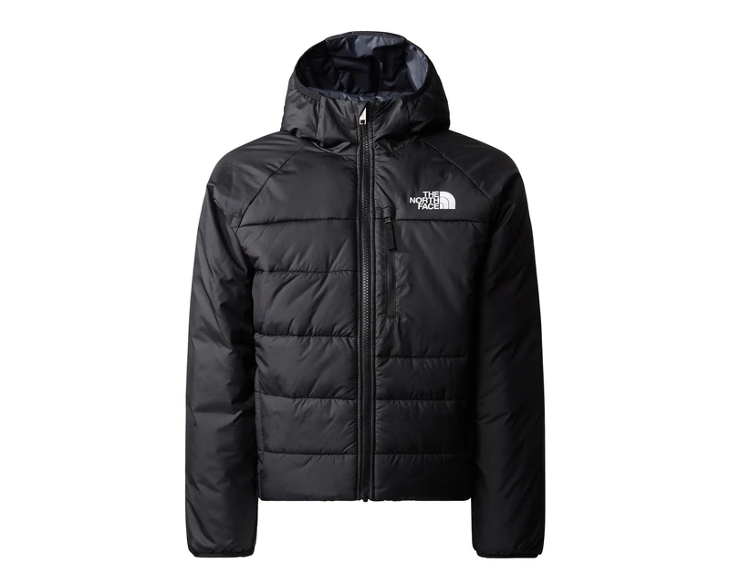THE NORTH FACE Girl's Reversible Perrito Down Jacket, TNF Black, S (7/8)