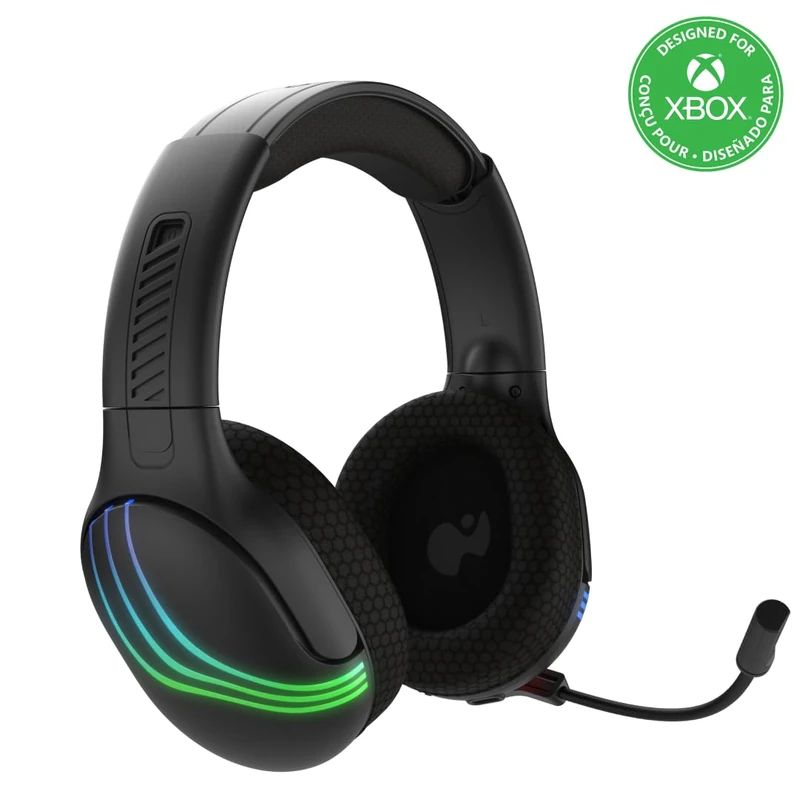 PDP Xbox Afterglow Wave Wireless Headset Black