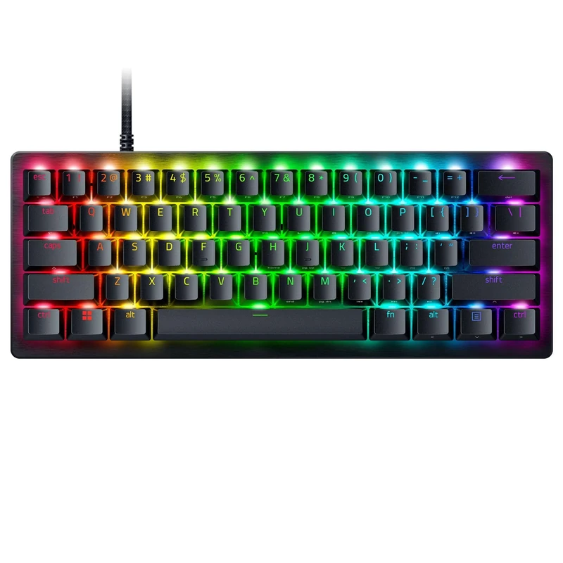 Razer Huntsman V3 Pro Mini - 60% Analog Optical Esports Gaming-Keyboard (Analog Optical Switches, Quick Onboard Adjustments, Multi-function Dedicated Control Buttons) QWERTY US-Layout | Black