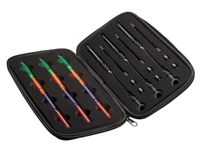 JRC X-Lite Slim Indicator Set – Super Sensitive and Versatile Bite Indicators, Multi-coloured, 1 Pack