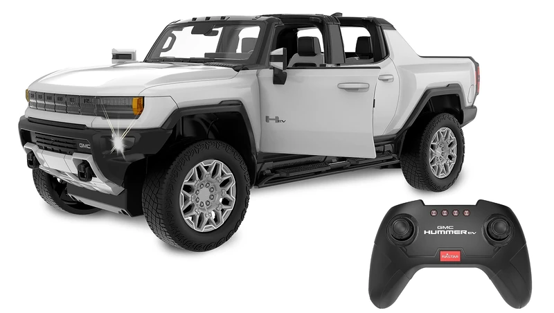 JAMARA Hummer EV 1:16 2.4GHz Manual Door - 2 Gears, Crab Walk (Crab Walk), 4WD Steering, LED Light, RC Car