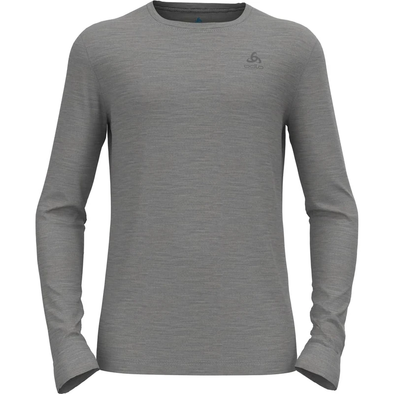 Odlo Thermal underwear for men Merino 200 I Merino underwear for men I Long-sleeved thermal shirt I Long-sleeved thermal shirt with round neck I Men