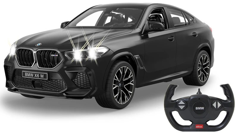 JAMARA BMW X6 M 1:14 2.4GHz Transparent Windscreen LED Light RC Car
