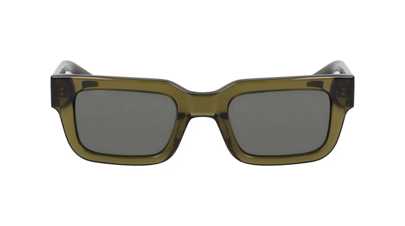 DRAGON Ezra Sunglasses, Shiny Sap Crystal with Ll Smoke Lens, One Size