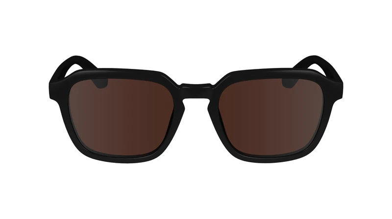 Calvin Klein Men's Sunglasses CK23533S - Black with Solid Brown Lens