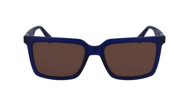 Calvin Klein Jeans CKJ23659S 400 Blue Sunglasses Unisex Iniettato, Square, 55
