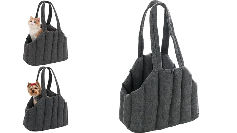 Flamingo CARRYING BAG GILIAN GREY 43x23x35CM